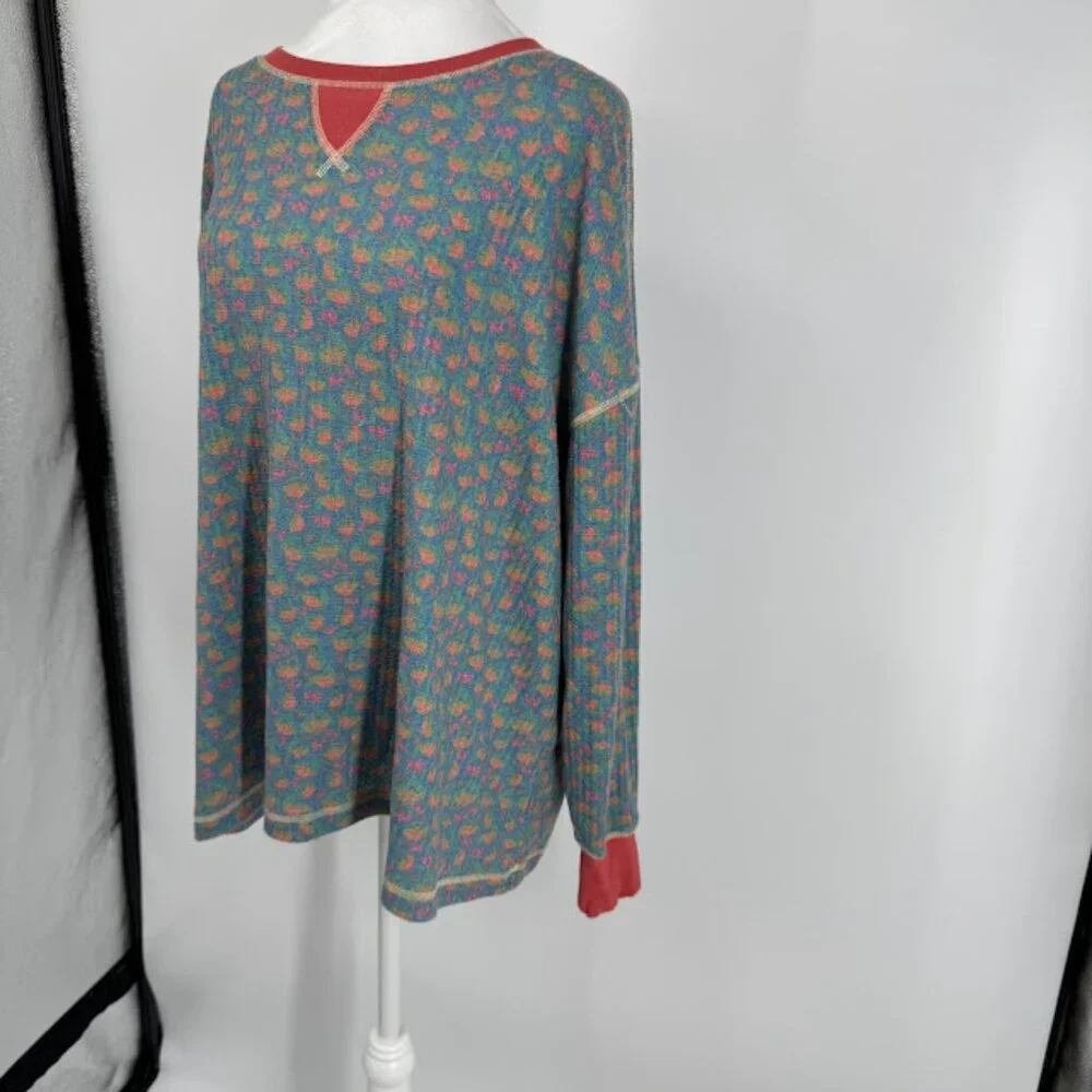 Natural Life Mix & Match Pajama Top Size Small